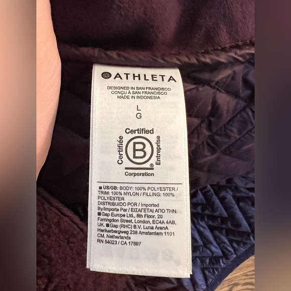 Athleta cozy Sherpa snap fleece - Picture 5 of 8
